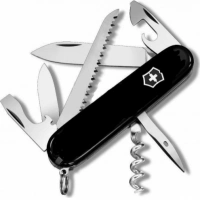 Нож перочинный Victorinox Camper 91 мм, 13 функций, черный купить в Самаре